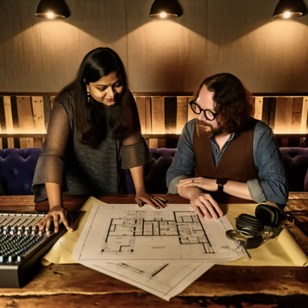 Személyes konzultáció a stúdió beállításáról a MelodyFoorge helyszínén